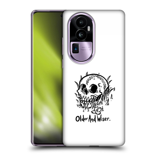 Matt Bailey Skull Older And Wiser Soft Gel Case for OPPO Reno10 Pro+