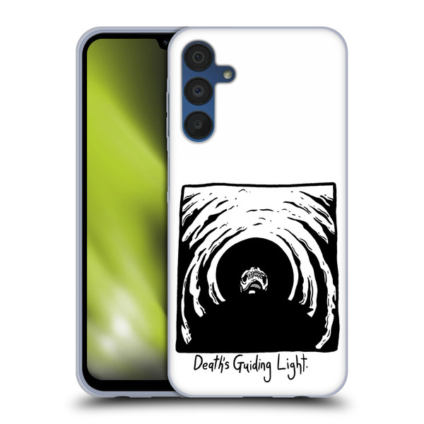 Matt Bailey Skull Deaths Guiding Light Soft Gel Case for Samsung Galaxy A15