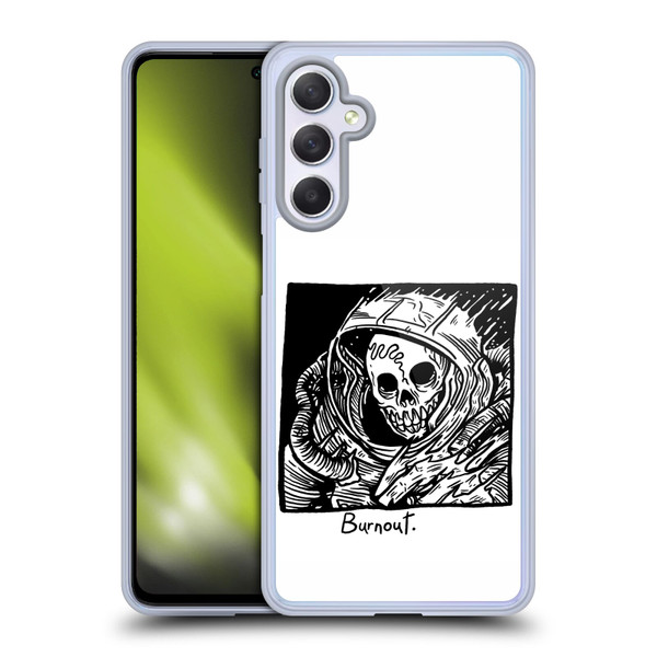 Matt Bailey Skull Burnout Soft Gel Case for Samsung Galaxy M54 5G
