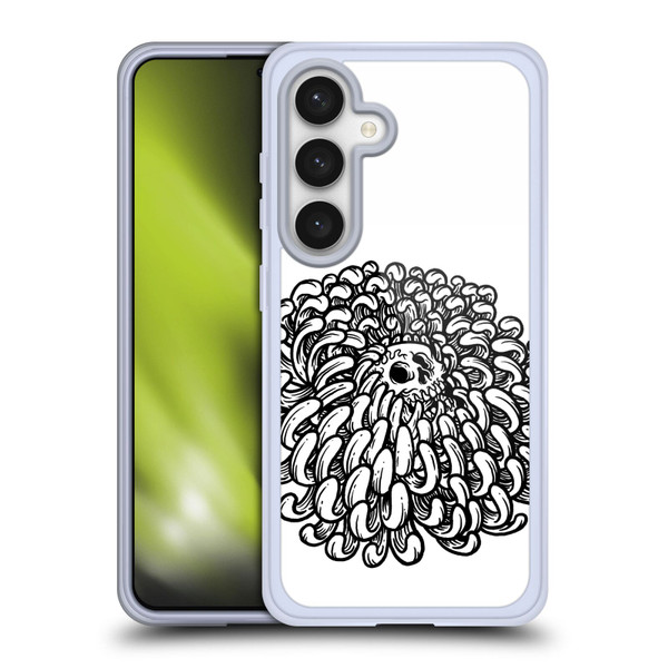 Matt Bailey Skull Flower Soft Gel Case for Samsung Galaxy S24 5G