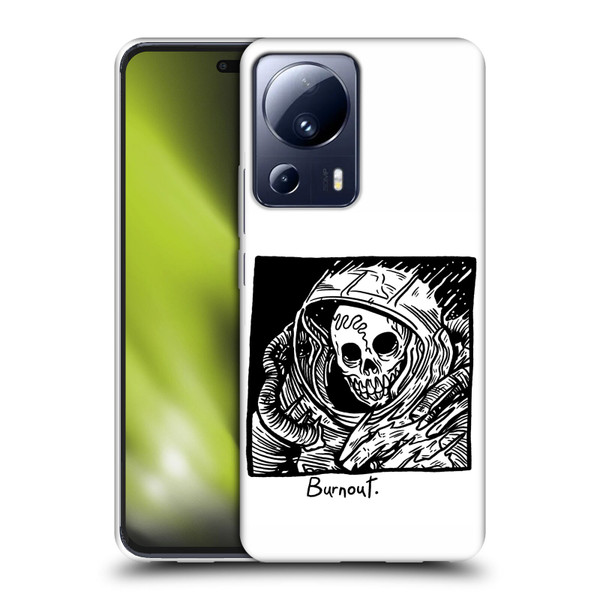 Matt Bailey Skull Burnout Soft Gel Case for Xiaomi 13 Lite 5G