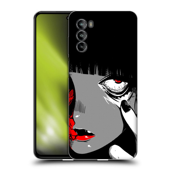 Zombie Makeout Club Art Eye Soft Gel Case for Motorola Moto G82 5G