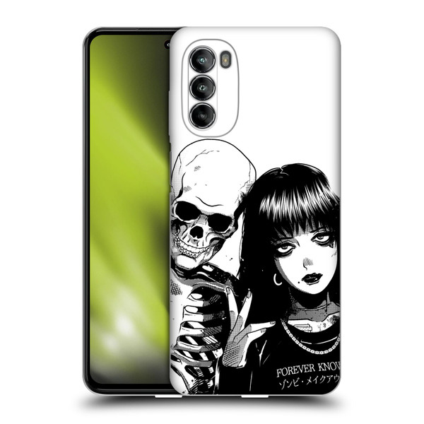 Zombie Makeout Club Art Forever Knows Best Soft Gel Case for Motorola Moto G82 5G