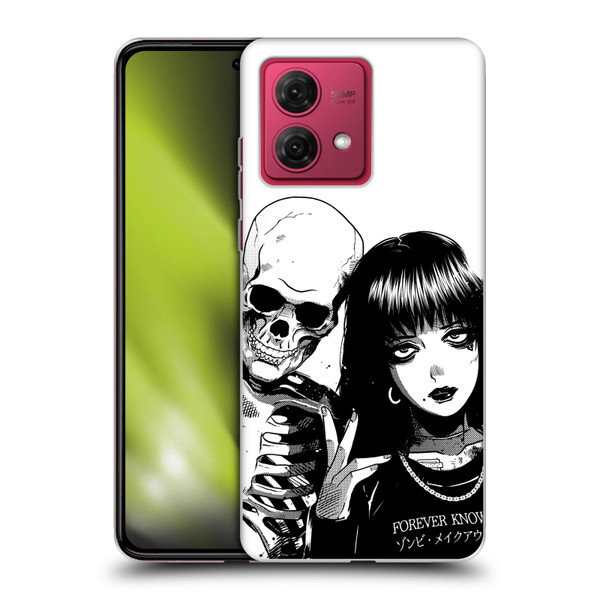 Zombie Makeout Club Art Forever Knows Best Soft Gel Case for Motorola Moto G84 5G