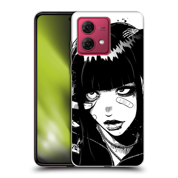 Zombie Makeout Club Art See Thru You Soft Gel Case for Motorola Moto G84 5G