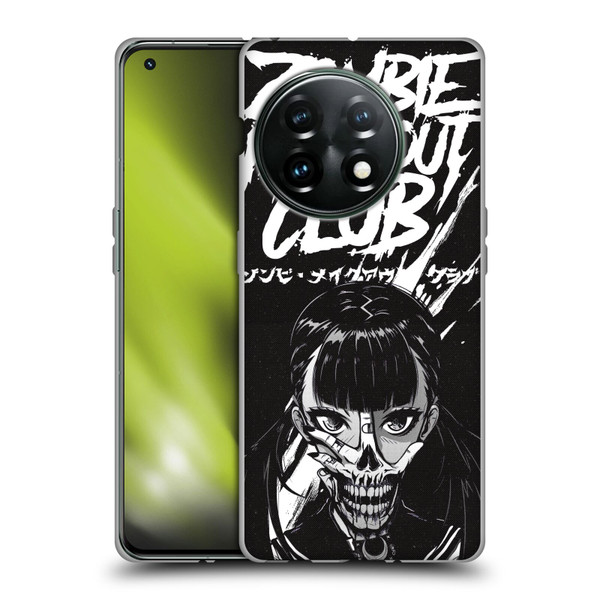 Zombie Makeout Club Art Face Off Soft Gel Case for OnePlus 11 5G