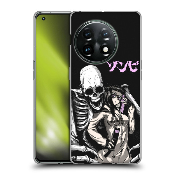 Zombie Makeout Club Art Stop Drop Selfie Soft Gel Case for OnePlus 11 5G