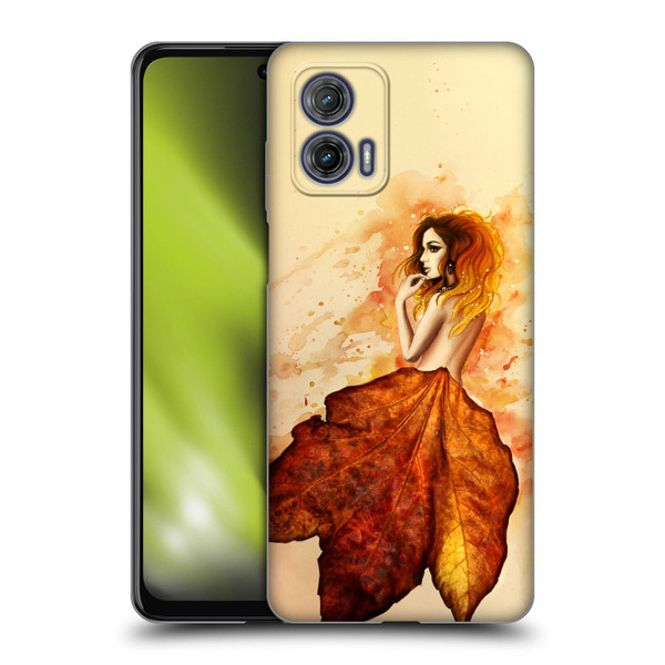 Sarah Richter Fantasy Autumn Girl Soft Gel Case for Motorola Moto G73 5G