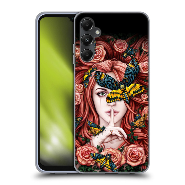 Sarah Richter Fantasy Silent Girl With Red Hair Soft Gel Case for Samsung Galaxy A05s