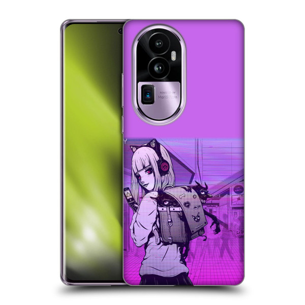 Zombie Makeout Club Art Drama Rides On My Back Soft Gel Case for OPPO Reno10 Pro+