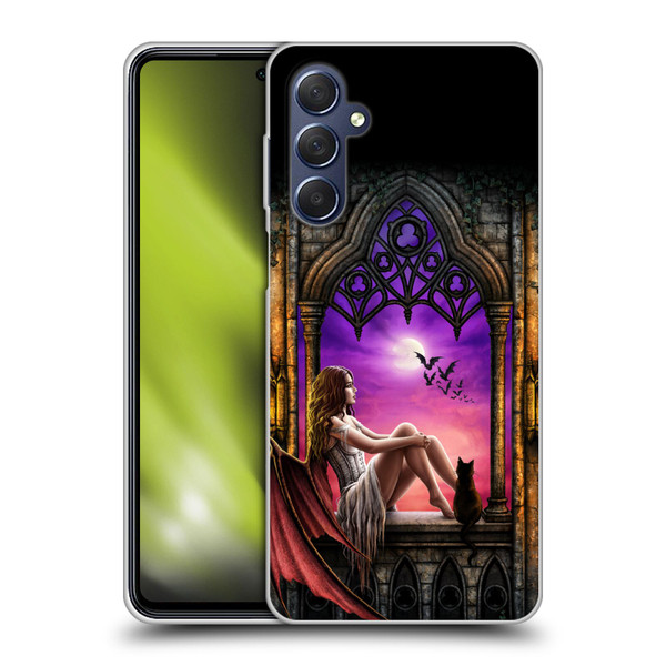 Sarah Richter Fantasy Demon Vampire Girl Soft Gel Case for Samsung Galaxy M54 5G