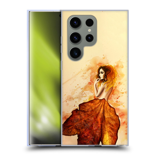 Sarah Richter Fantasy Autumn Girl Soft Gel Case for Samsung Galaxy S24 Ultra 5G