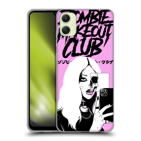 Zombie Makeout Club Art Selfie Skull Soft Gel Case for Samsung Galaxy A05