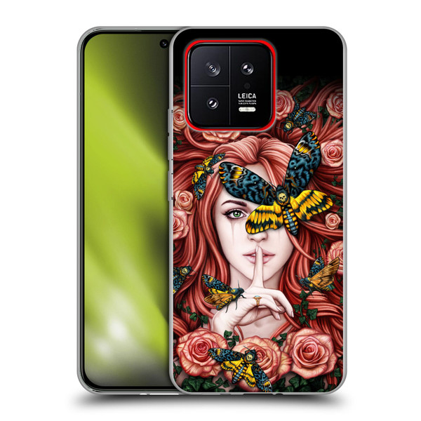 Sarah Richter Fantasy Silent Girl With Red Hair Soft Gel Case for Xiaomi 13 5G