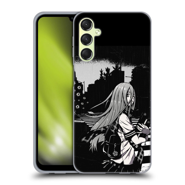 Zombie Makeout Club Art They Are Watching Soft Gel Case for Samsung Galaxy A24 4G / Galaxy M34 5G