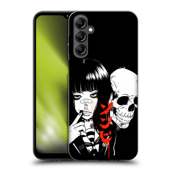 Zombie Makeout Club Art Girl And Skull Soft Gel Case for Samsung Galaxy M14 5G