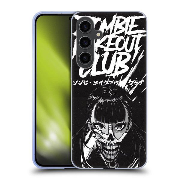 Zombie Makeout Club Art Face Off Soft Gel Case for Samsung Galaxy S24+ 5G