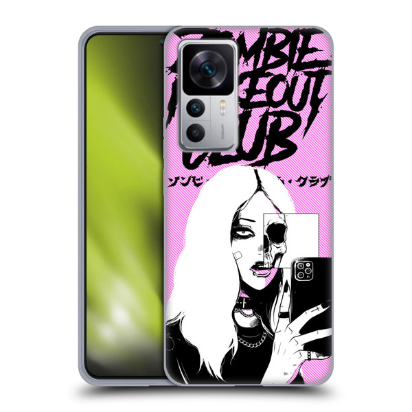 Zombie Makeout Club Art Selfie Skull Soft Gel Case for Xiaomi 12T 5G / 12T Pro 5G / Redmi K50 Ultra 5G