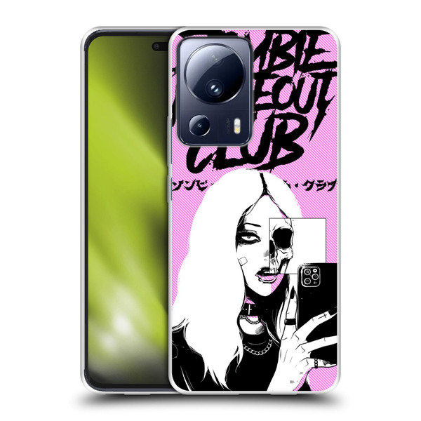 Zombie Makeout Club Art Selfie Skull Soft Gel Case for Xiaomi 13 Lite 5G