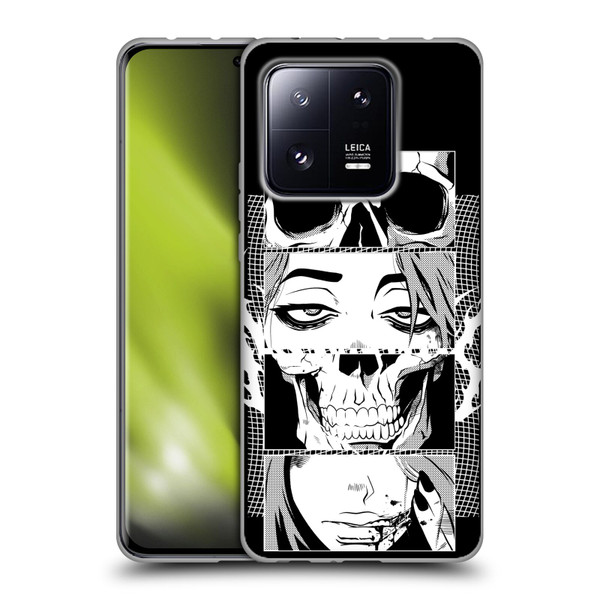 Zombie Makeout Club Art Skull Collage Soft Gel Case for Xiaomi 13 Pro 5G