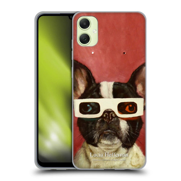 Lucia Heffernan Art 3D Dog Soft Gel Case for Samsung Galaxy A05