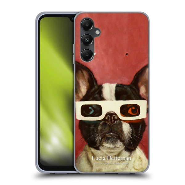 Lucia Heffernan Art 3D Dog Soft Gel Case for Samsung Galaxy A05s