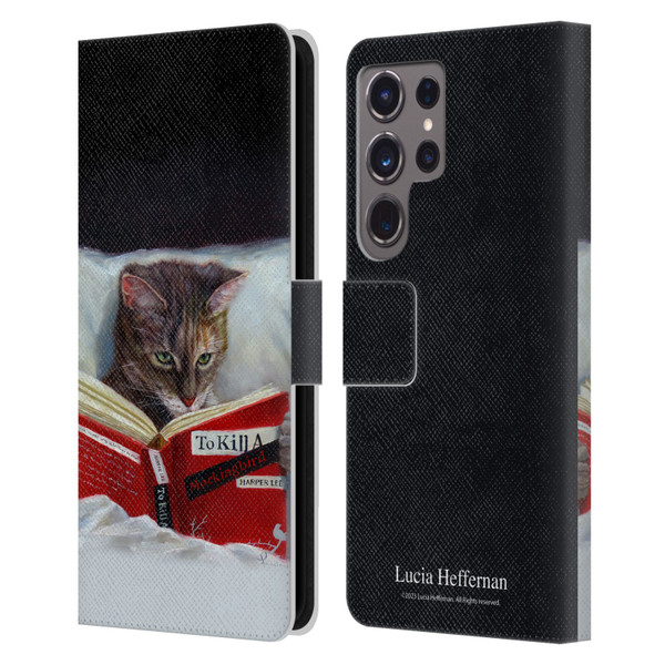 Lucia Heffernan Art Late Night Thriller Leather Book Wallet Case Cover For Samsung Galaxy S24 Ultra 5G