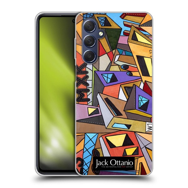 Jack Ottanio Art The Factories 2050 Soft Gel Case for Samsung Galaxy M54 5G