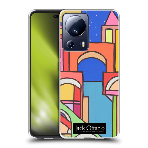 Jack Ottanio Art Borgo Arco D'argento Soft Gel Case for Xiaomi 13 Lite 5G
