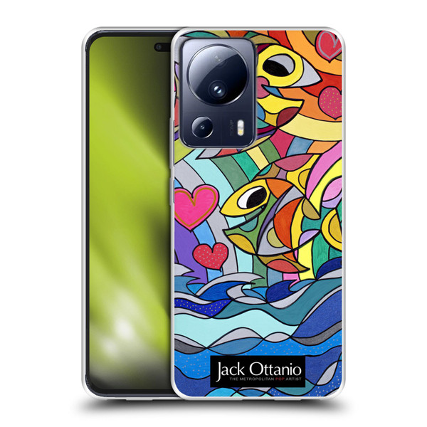 Jack Ottanio Art Happy Fishes Soft Gel Case for Xiaomi 13 Lite 5G