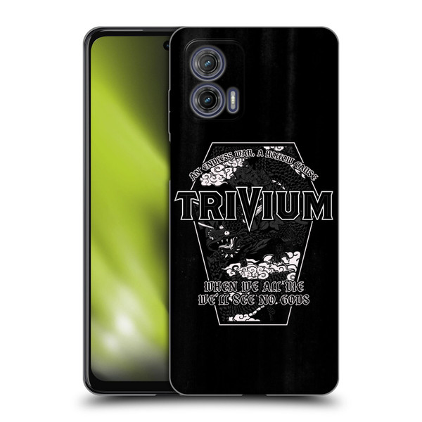 Trivium Graphics No Gods Soft Gel Case for Motorola Moto G73 5G