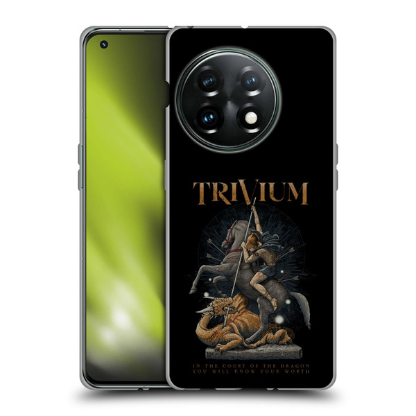 Trivium Graphics Dragon Slayer Soft Gel Case for OnePlus 11 5G