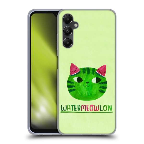 Planet Cat Puns Watermeowlon Soft Gel Case for Samsung Galaxy A05s