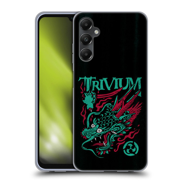 Trivium Graphics Screaming Dragon Soft Gel Case for Samsung Galaxy A05s