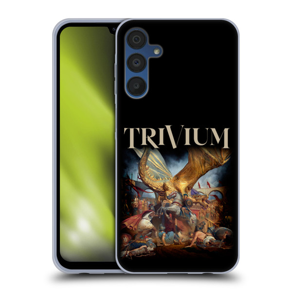 Trivium Graphics In The Court Of The Dragon Soft Gel Case for Samsung Galaxy A15