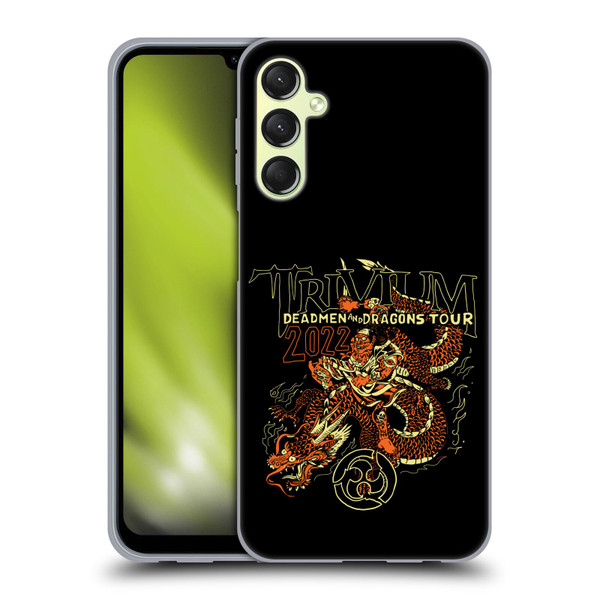Trivium Graphics Deadmen And Dragons Soft Gel Case for Samsung Galaxy A24 4G / Galaxy M34 5G