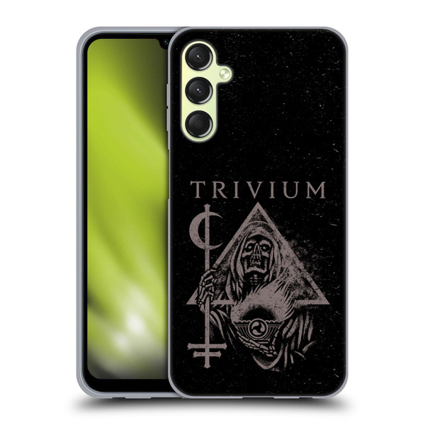 Trivium Graphics Reaper Triangle Soft Gel Case for Samsung Galaxy A24 4G / Galaxy M34 5G