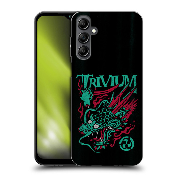 Trivium Graphics Screaming Dragon Soft Gel Case for Samsung Galaxy M14 5G