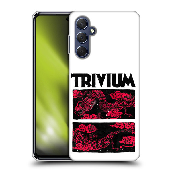Trivium Graphics Double Dragons Soft Gel Case for Samsung Galaxy M54 5G