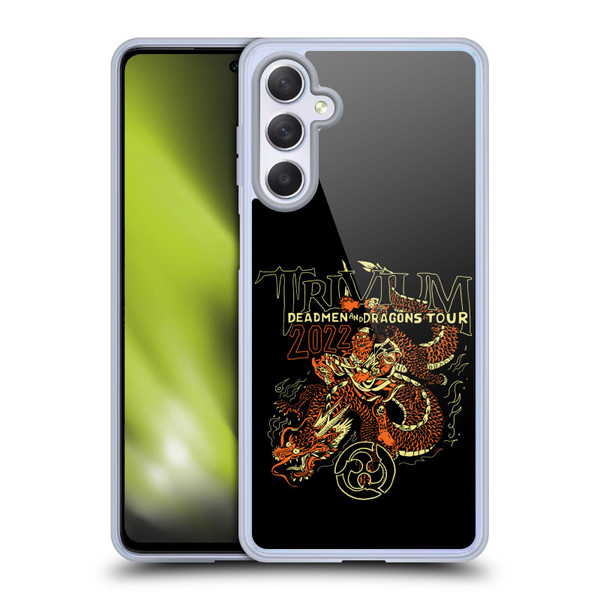 Trivium Graphics Deadmen And Dragons Soft Gel Case for Samsung Galaxy M54 5G