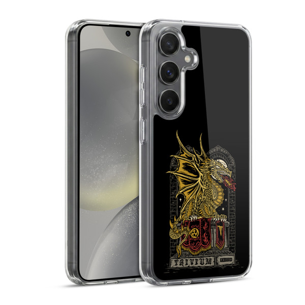 Trivium Graphics Big Dragon Soft Gel Case for Samsung Galaxy S24 5G & MagSafe