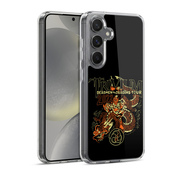 Trivium Graphics Deadmen And Dragons Soft Gel Case for Samsung Galaxy S24 5G & MagSafe