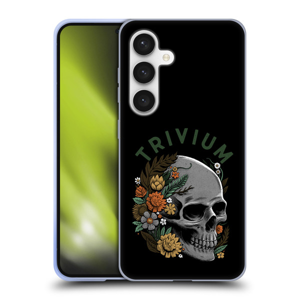 Trivium Graphics Skelly Flower Soft Gel Case for Samsung Galaxy S24 5G