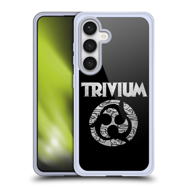 Trivium Graphics Swirl Logo Soft Gel Case for Samsung Galaxy S24 5G