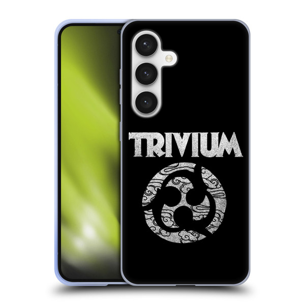 Trivium Graphics Swirl Logo Soft Gel Case for Samsung Galaxy S24 5G
