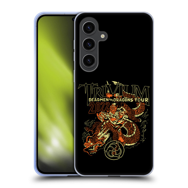 Trivium Graphics Deadmen And Dragons Soft Gel Case for Samsung Galaxy S24+ 5G