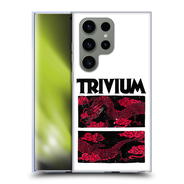 Trivium Graphics Double Dragons Soft Gel Case for Samsung Galaxy S24 Ultra 5G
