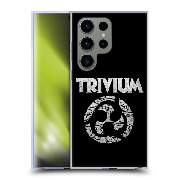 Trivium Graphics Swirl Logo Soft Gel Case for Samsung Galaxy S24 Ultra 5G