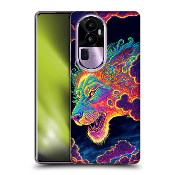 Wumples Cosmic Animals Clouded Lion Soft Gel Case for OPPO Reno10 Pro+