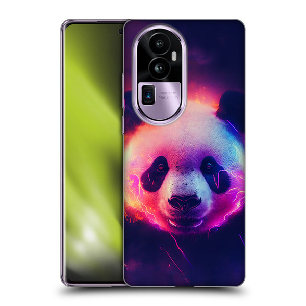 Wumples Cosmic Animals Panda Soft Gel Case for OPPO Reno10 Pro+